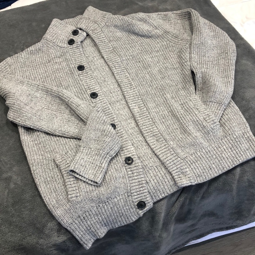 Men’s Button up sweater.